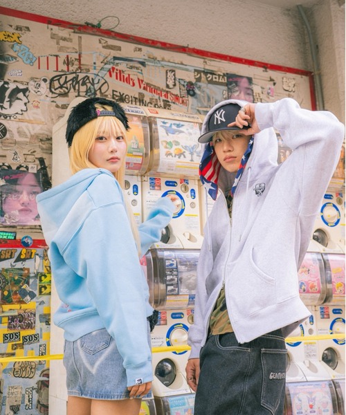 Boxy ruler zip hoodie（パーカー）｜centimeter（センチメーター）の