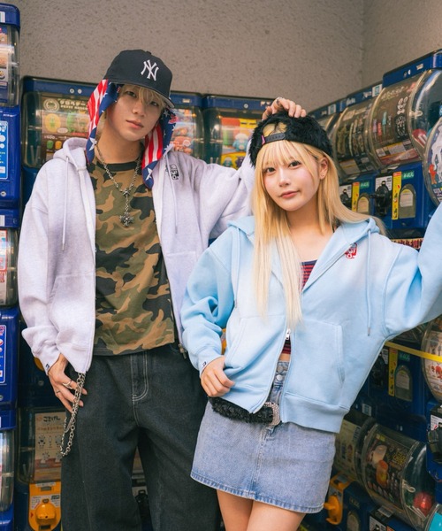 Boxy ruler zip hoodie（パーカー）｜centimeter（センチメーター）の