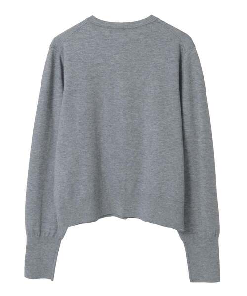 Tiara(ティアラ)の「クルミ釦クルーネックカーディガン(カーディガン/ボレロ・レディース・チャコールグレー/キャメル/パープル・FREE)」の19枚目の写真