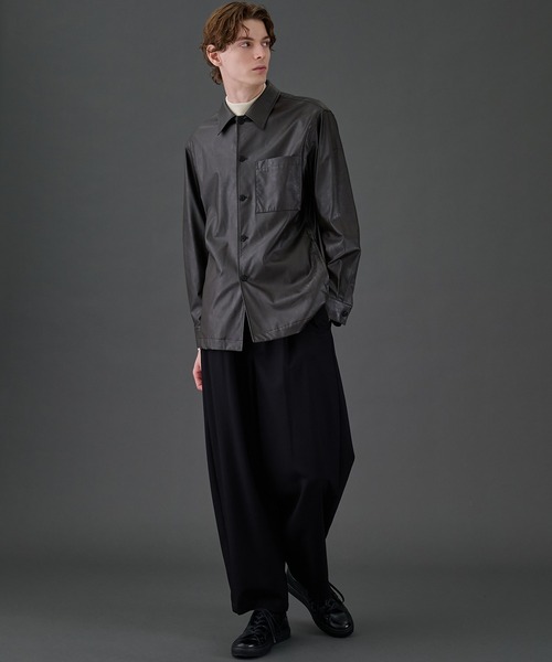 セール】ライトレザーシャツジャケット（シャツ/ブラウス）｜UNITED