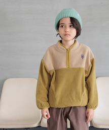 BAYFLOW（ベイフロー）の「[ユニセックスで着用可♪]フリースハーフジッププルオーバー(KIDS)（その他トップス）」