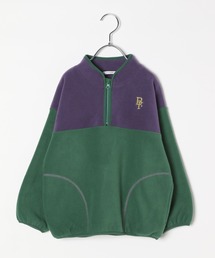 ハーフジップ」に該当するグリーン・カーキ/緑色系の