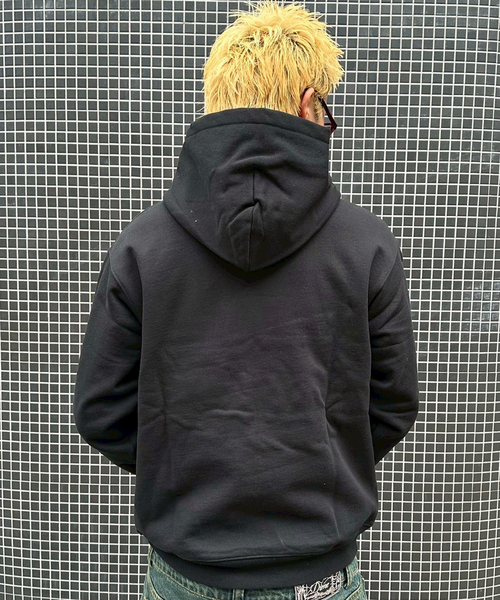 DIME(ダイム)の「【Dime/ダイム】 CLASSIC DECOY HOODIE(パーカー・レディース・ブラック/ベージュ・SMALL/MEDIUM)」の4枚目の写真
