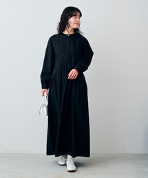 Live in comfort | リブ イン コンフォート 栞里ちゃんとつくった 大人の長袖ドラマティックワンピース(ワンピース)