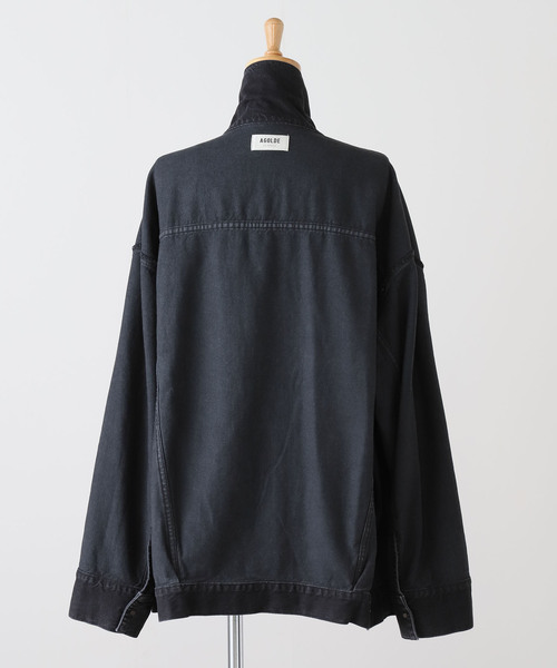 AGOLDE（エーゴールドイー）の「AGOLDE エーゴールドイー REWORKED WAYNE JACKET in Spider A5045-1557（デニムジャケット・レディース・ブラック系その他・SMALL/X-SMALL）」の19枚目の写真