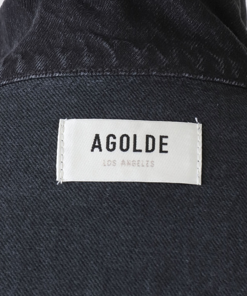 AGOLDE（エーゴールドイー）の「AGOLDE エーゴールドイー REWORKED WAYNE JACKET in Spider A5045-1557（デニムジャケット・レディース・ブラック系その他・SMALL/X-SMALL）」の20枚目の写真