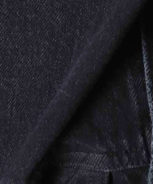 AGOLDE（エーゴールドイー）の「AGOLDE エーゴールドイー REWORKED WAYNE JACKET in Spider A5045-1557（デニムジャケット・レディース・ブラック系その他・SMALL/X-SMALL）」の22枚目の写真