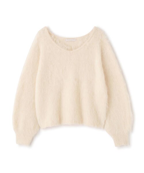 PROPORTION BODY DRESSING(プロポーションボディドレッシング)の「襟元レースニットトップ / 1215270121(ニット/セーター・レディース・ダークグレー/ピンク/ホワイト・FREE)」の20枚目の写真
