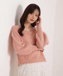 PROPORTION BODY DRESSING | 襟元レースニットトップ / 1215270121(ニット/セーター)