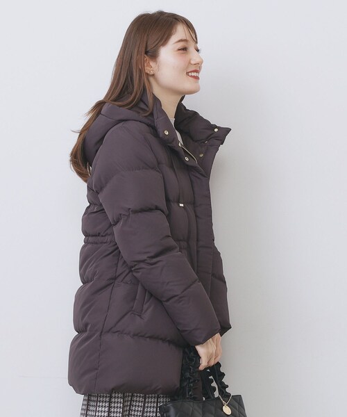 セール】KAWADAダウンドロストミドルコート【撥水/洗濯機OK/2WAY