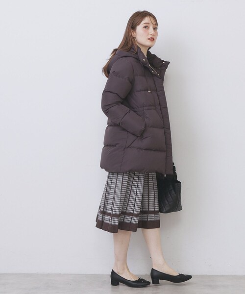 セール】KAWADAダウンドロストミドルコート【撥水/洗濯機OK/2WAY