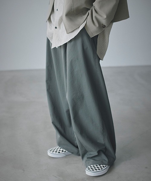 studio CLIP（スタディオクリップ）の「【daily CLIP】バックベルトパンツ（スラックス・レディース・ブラウン/カーキ・FREE）」の9枚目の写真