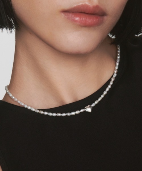quip queint(クイップクエイント)の「【quip queint】noan pearl necklace/ノアン パール ネックレス(ネックレス・レディース・ホワイト・FREE)」の1枚目の写真