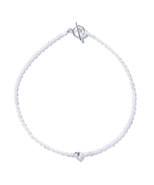 quip queint(クイップクエイント)の「【quip queint】noan pearl necklace/ノアン パール ネックレス(ネックレス・レディース・ホワイト・FREE)」の4枚目の写真