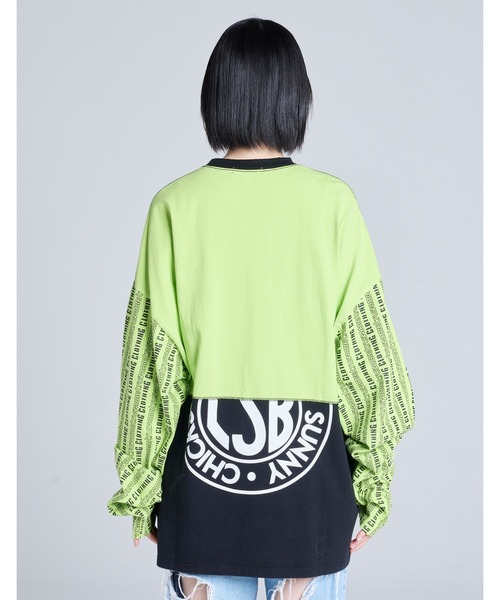 Little sunny bite(リトルサニーバイト)の「【RES】【Little Sunny Bite】LSB logo long tee(Tシャツ/カットソー・レディース・ホワイト/ブラック/ピンク・MEDIUM/SMALL)」の22枚目の写真