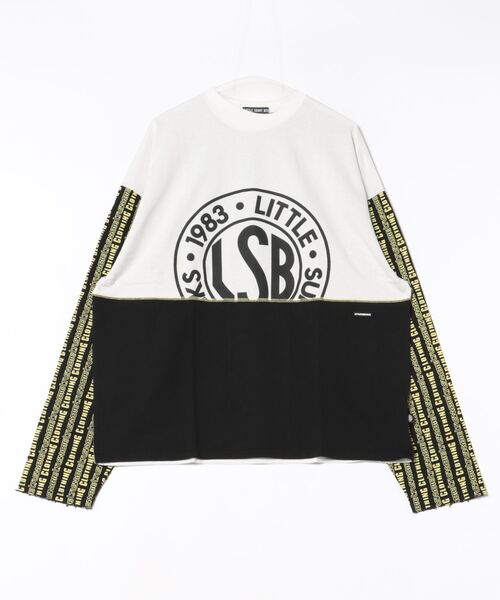 Little sunny bite(リトルサニーバイト)の「【RES】【Little Sunny Bite】LSB logo long tee(Tシャツ/カットソー・レディース・ホワイト/ブラック/ピンク・MEDIUM/SMALL)」の9枚目の写真