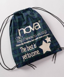 SlashDate（スラッシュデイト）の「【82】レオパード/カモフラ/チェック/ブラック ドローコード ナップサック/ユニセックス（バックパック/リュック）」