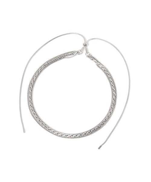 LEPSIM（レプシィム）の「ステンレス3WAYロングネックレス　603709（ネックレス・レディース・シルバー/シルバー系その他/シルバー系その他2・ONE SIZE）」の6枚目の写真