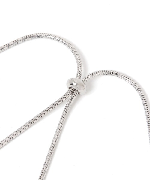 LEPSIM（レプシィム）の「ステンレス3WAYロングネックレス　603709（ネックレス・レディース・シルバー/シルバー系その他/シルバー系その他2・ONE SIZE）」の7枚目の写真