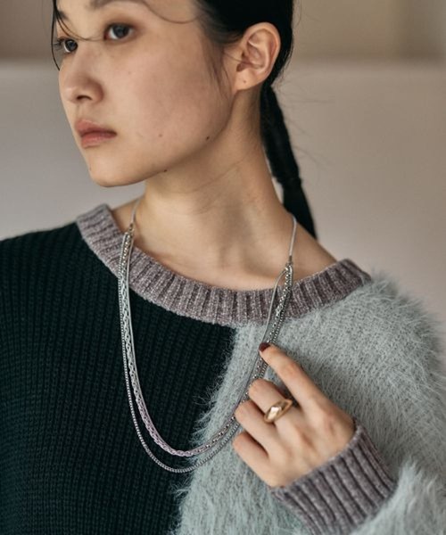 LEPSIM（レプシィム）の「ステンレス3WAYロングネックレス　603709（ネックレス・レディース・シルバー/シルバー系その他/シルバー系その他2・ONE SIZE）」の9枚目の写真
