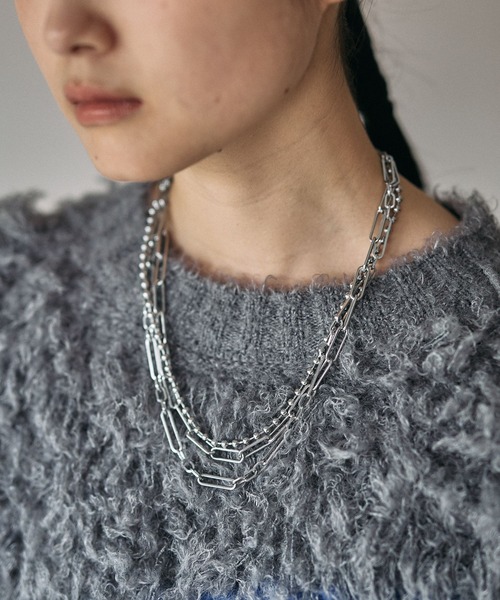 LEPSIM（レプシィム）の「ステンレス3WAYロングネックレス　603709（ネックレス・レディース・シルバー/シルバー系その他/シルバー系その他2・ONE SIZE）」の12枚目の写真