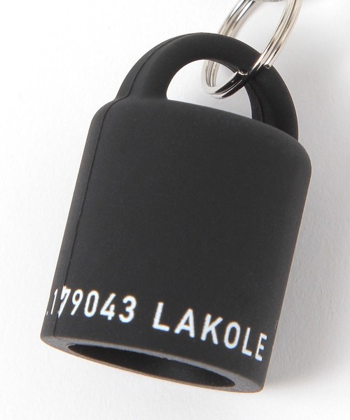 LAKOLE(ラコレ)の「シリコンマルチホルダー / 594244(ステーショナリー・レディース・ブラック/イエロー・FREE)」の4枚目の写真