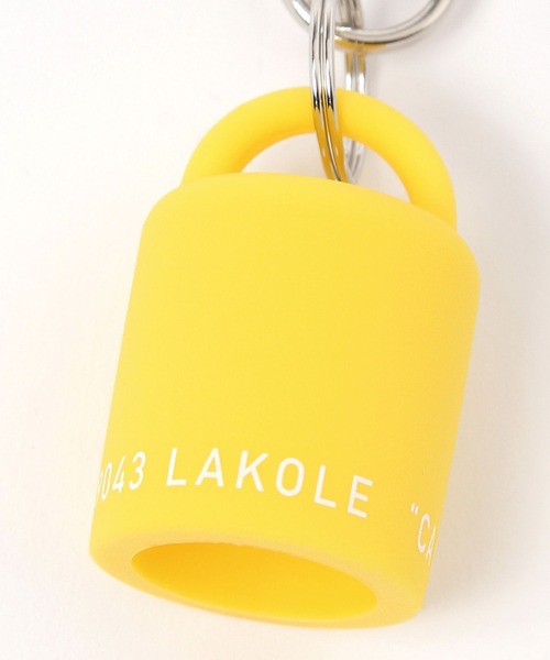 LAKOLE(ラコレ)の「シリコンマルチホルダー / 594244(ステーショナリー・レディース・ブラック/イエロー・FREE)」の6枚目の写真