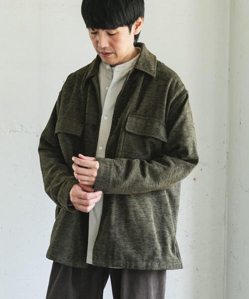 URBAN RESEARCH DOORS（アーバンリサーチドアーズ）の「モールシャツジャケット（その他アウター・メンズ・グリーン系その他/グレー系その他・MEDIUM/LARGE）」の5枚目の写真
