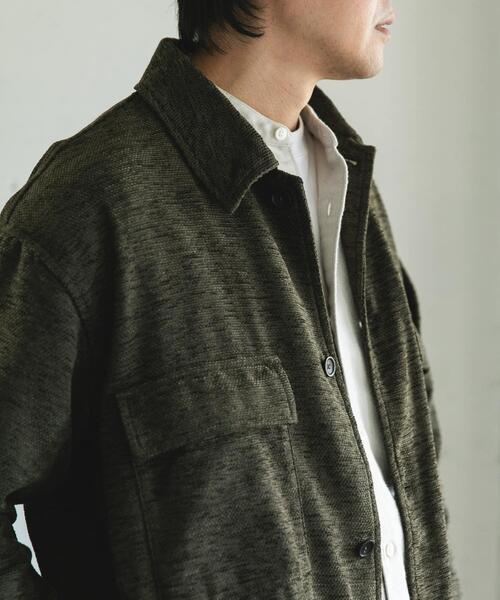 URBAN RESEARCH DOORS（アーバンリサーチドアーズ）の「モールシャツジャケット（その他アウター・メンズ・グリーン系その他/グレー系その他・MEDIUM/LARGE）」の6枚目の写真