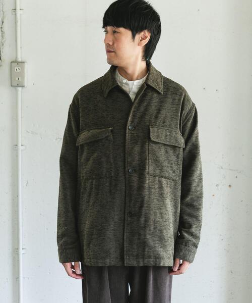 URBAN RESEARCH DOORS（アーバンリサーチドアーズ）の「モールシャツジャケット（その他アウター・メンズ・グリーン系その他/グレー系その他・MEDIUM/LARGE）」の9枚目の写真