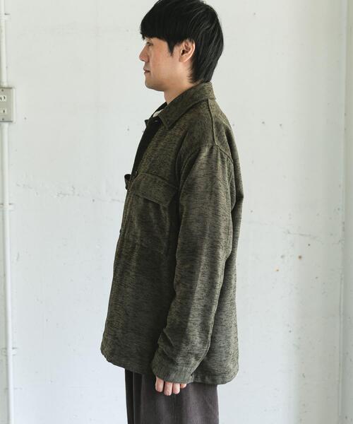 URBAN RESEARCH DOORS（アーバンリサーチドアーズ）の「モールシャツジャケット（その他アウター・メンズ・グリーン系その他/グレー系その他・MEDIUM/LARGE）」の10枚目の写真