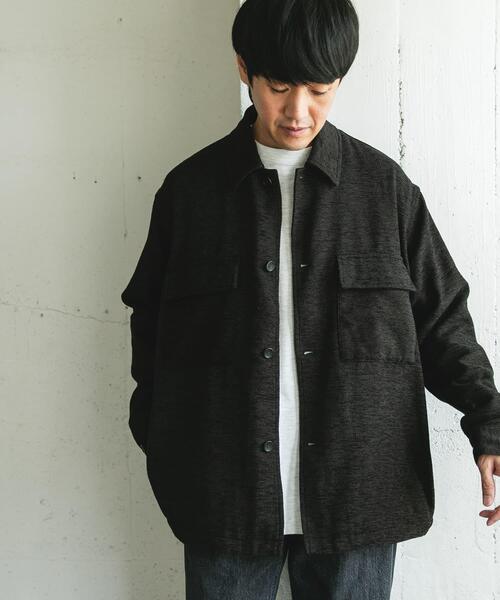 URBAN RESEARCH DOORS（アーバンリサーチドアーズ）の「モールシャツジャケット（その他アウター・メンズ・グリーン系その他/グレー系その他・MEDIUM/LARGE）」の20枚目の写真