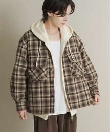 SENSE OF PLACE by URBAN RESEARCH | ヘビーネルチェックシャツジャケット(その他アウター)