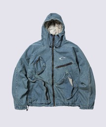 CPG（シーピージー）の「【CPG】CPG RHOMBUS POCKET FADE DENIM JACKET（ブルゾン）」