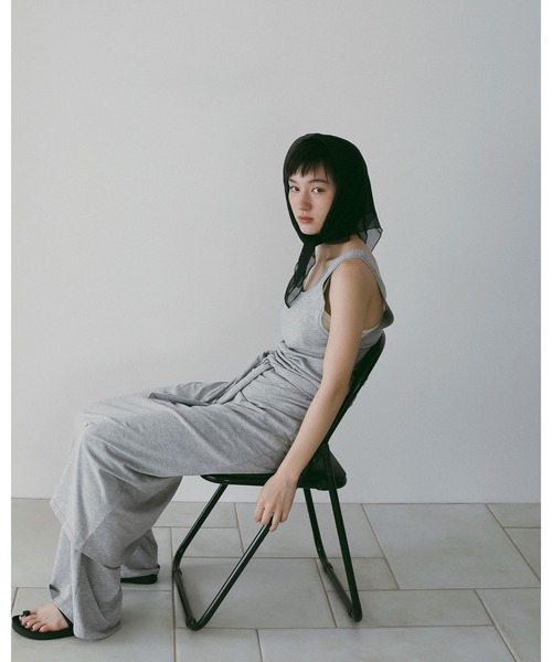 anuke（アンヌーク）の「Cut Rough Pants（その他パンツ・レディース・グレー/ブラック・36inch/38inch）」の8枚目の写真