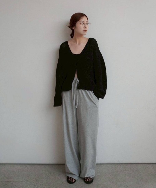 anuke（アンヌーク）の「Cut Rough Pants（その他パンツ・レディース・グレー/ブラック・36inch/38inch）」の15枚目の写真