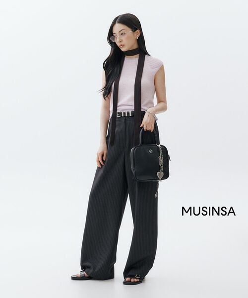 TTUDEMENT（トュードメント）の「SLEEVELESS KNIT TOP LAVENDER（ニット/セーター・レディース・その他・FREE）」の4枚目の写真
