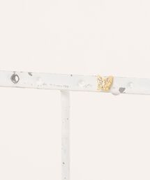 UNIIT（ユニット）の「Os　-オズ-　【金属アレルギー対応】18Ｇバタフライモチーフピアス（ピアス（片耳用））」