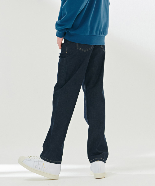 CHASECULT(チェイスカルト)の「男性ロウインバンディングストレートデニムパンツ-DBRK2322C04(デニムパンツ・メンズ・ネイビー・86/70/76/82/92)」の4枚目の写真