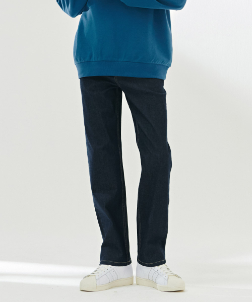 CHASECULT(チェイスカルト)の「男性ロウインバンディングストレートデニムパンツ-DBRK2322C04(デニムパンツ・メンズ・ネイビー・86/70/76/82/92)」の5枚目の写真