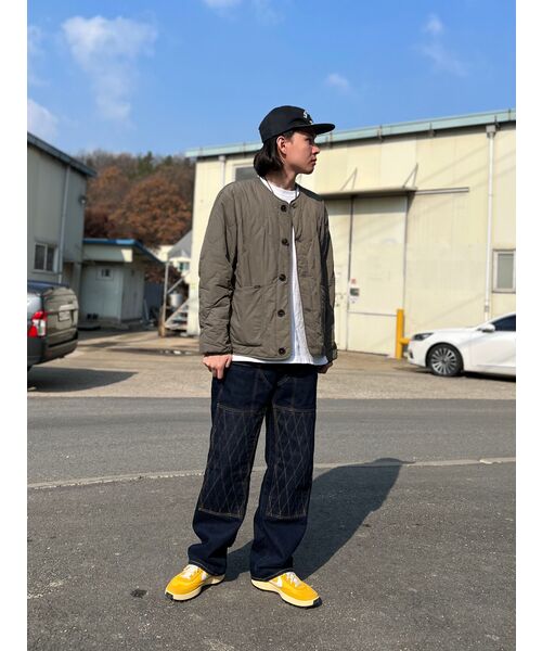 MUSINSA STANDARD（ムシンサスタンダード）の「ヘビーウェイトリラックスクルーネック長袖Tシャツ[ホワイト]（Tシャツ/カットソー・メンズ・その他・SMALL/MEDIUM/LARGE/X-LARGE/XX-LARGE/XXX-LARGE）」の21枚目の写真