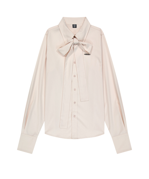 IUGAMAKARAS(イウガマカラス)の「Tied Shirts (Pink)(シャツ/ブラウス・レディース・その他・FREE)」の11枚目の写真