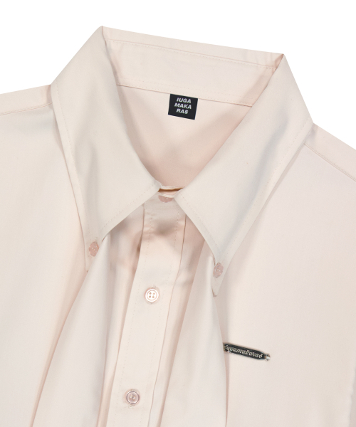 IUGAMAKARAS(イウガマカラス)の「Tied Shirts (Pink)(シャツ/ブラウス・レディース・その他・FREE)」の2枚目の写真