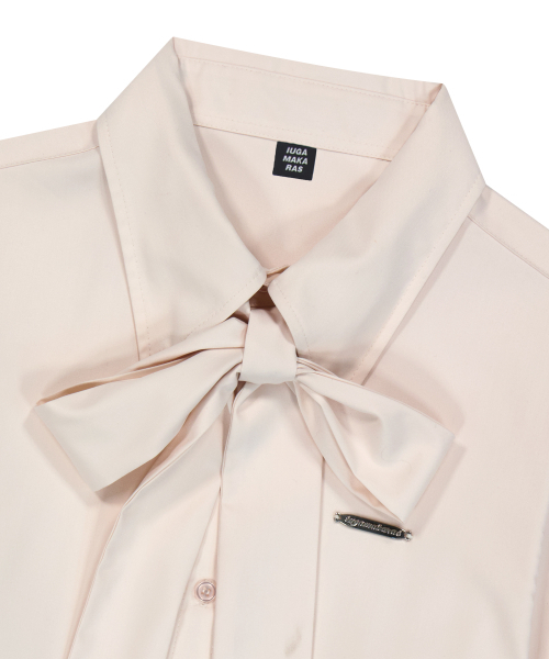 IUGAMAKARAS(イウガマカラス)の「Tied Shirts (Pink)(シャツ/ブラウス・レディース・その他・FREE)」の3枚目の写真