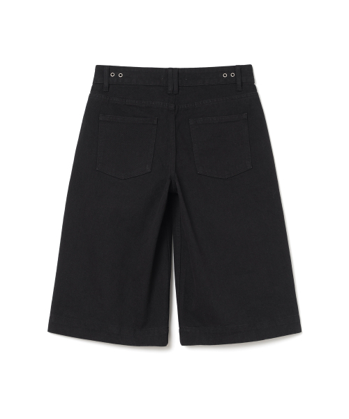 MILLO WOMEN（ミロウーマン）の「マキシデニムバミューダパンツ[ブラック]（その他パンツ・レディース・その他・SMALL/MEDIUM）」の11枚目の写真