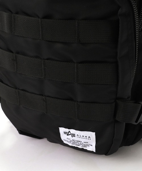 Alpha Industries（アルファインダストリーズ）の「Alpha Industries/アルファインダストリーズ/TACTICAL BACKPACK/タクティカル バックパック（バックパック/リュック・メンズ・ブラック・F）」の7枚目の写真