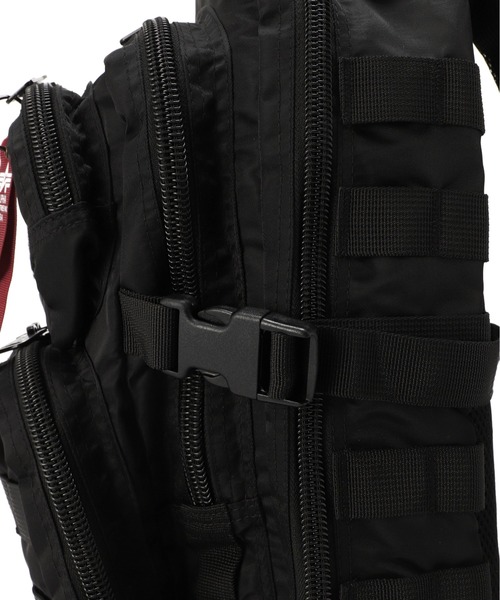 Alpha Industries（アルファインダストリーズ）の「Alpha Industries/アルファインダストリーズ/TACTICAL BACKPACK/タクティカル バックパック（バックパック/リュック・メンズ・ブラック・F）」の8枚目の写真