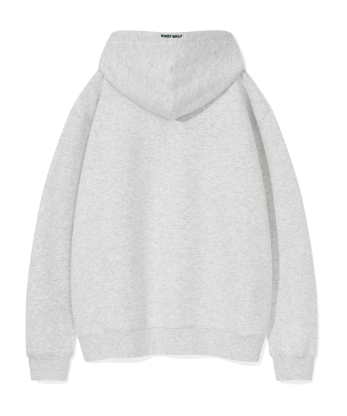 Wacky WiLLy(ワッキーウィリー)の「レタリンググラフィックフードライトグレー(パーカー・レディース・その他・SMALL/MEDIUM/LARGE/X-LARGE)」の3枚目の写真