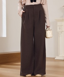 Anely（アネリー）の「ウールライク ダブル タック ワイド パンツ（その他パンツ）」