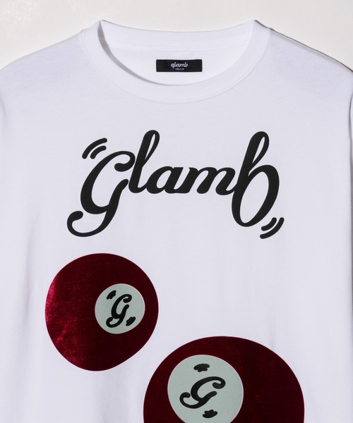 glamb(グラム)の「Eight Ball T-Shirt / エイトボールTシャツ(Tシャツ/カットソー・メンズ・ホワイト/ブラック・S/M/L)」の11枚目の写真